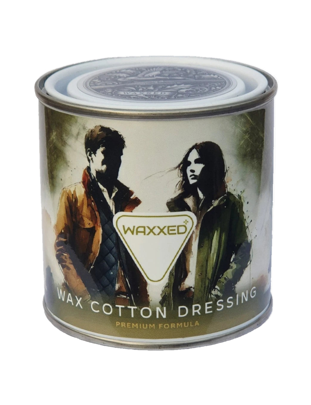 Tin of Waxxed 250ml premium wax cotton dressing - Reproofing wax