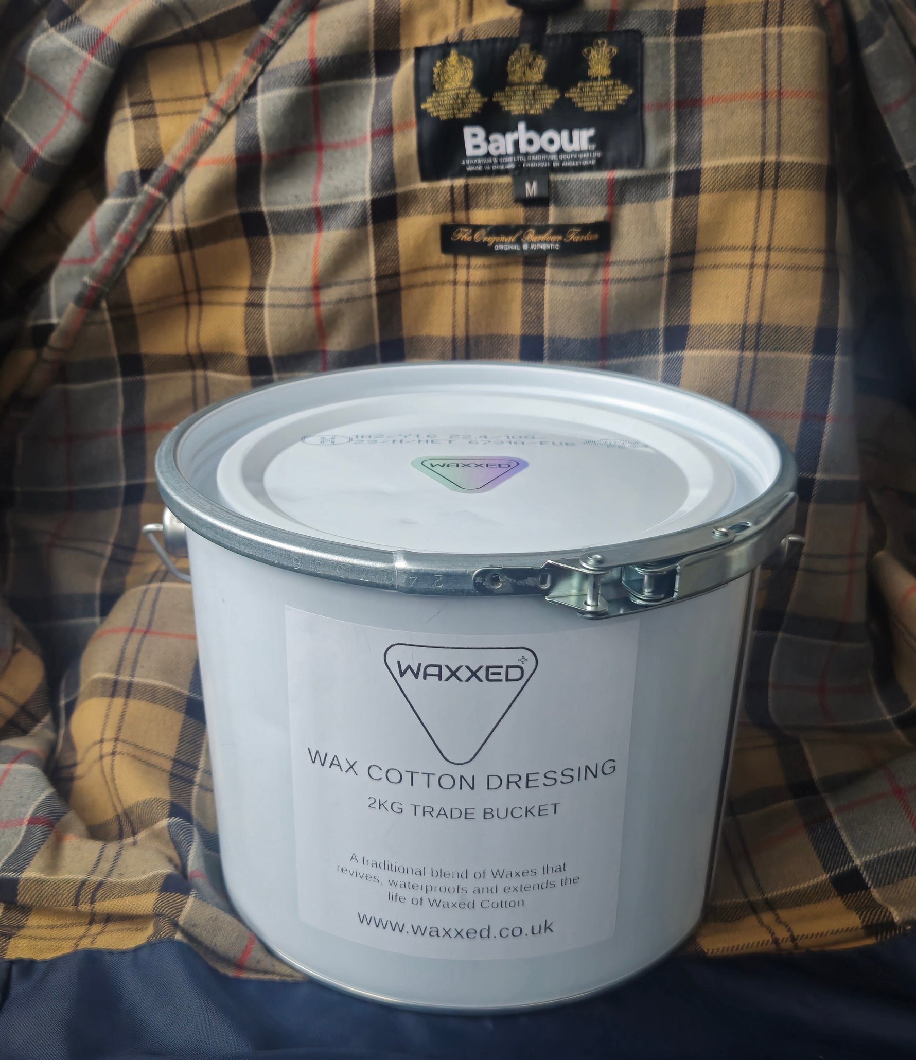 WAXXED® 2KG Trade Bucket - Wax Cotton Dressing - WAXXED - Waxing Jacket